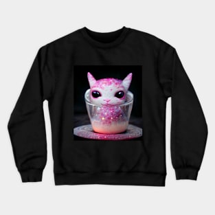 space kitty #4 Crewneck Sweatshirt